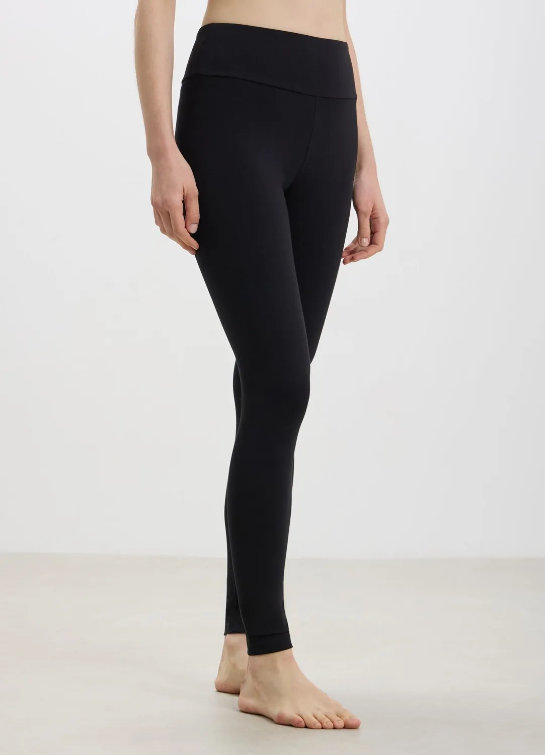 Calliope leggings stretch taille haute noir XS-XL opaque