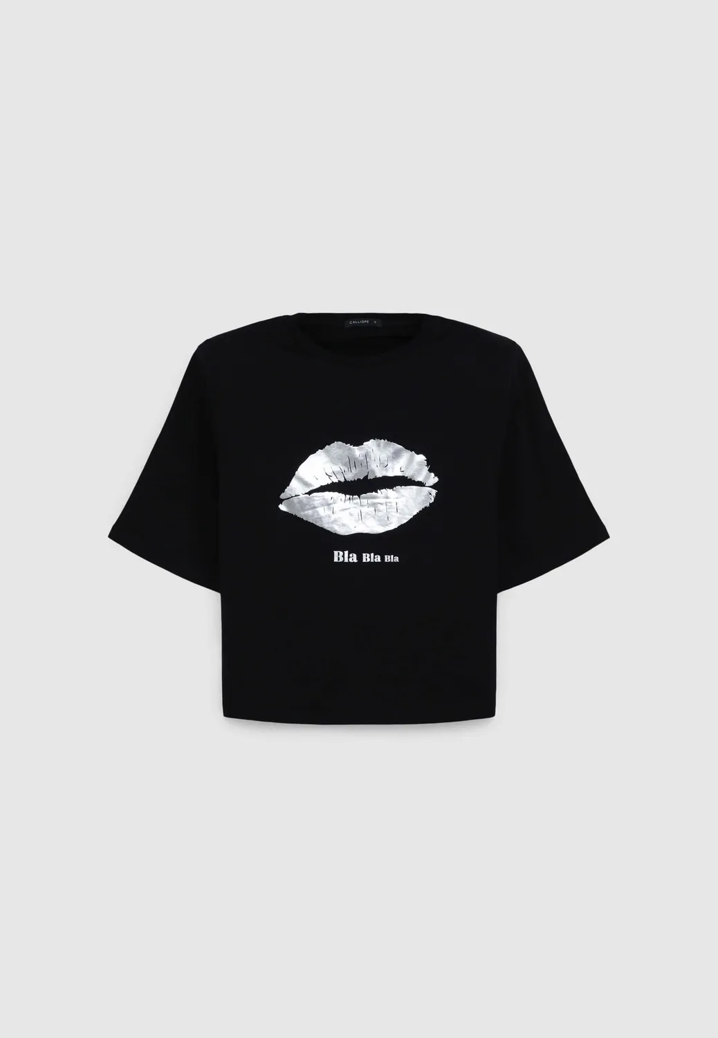 Calliope t-shirt imprimé laminé coton femme