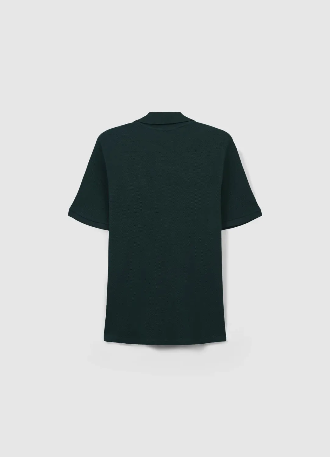 Calliope polo homme coton uni manches courtes