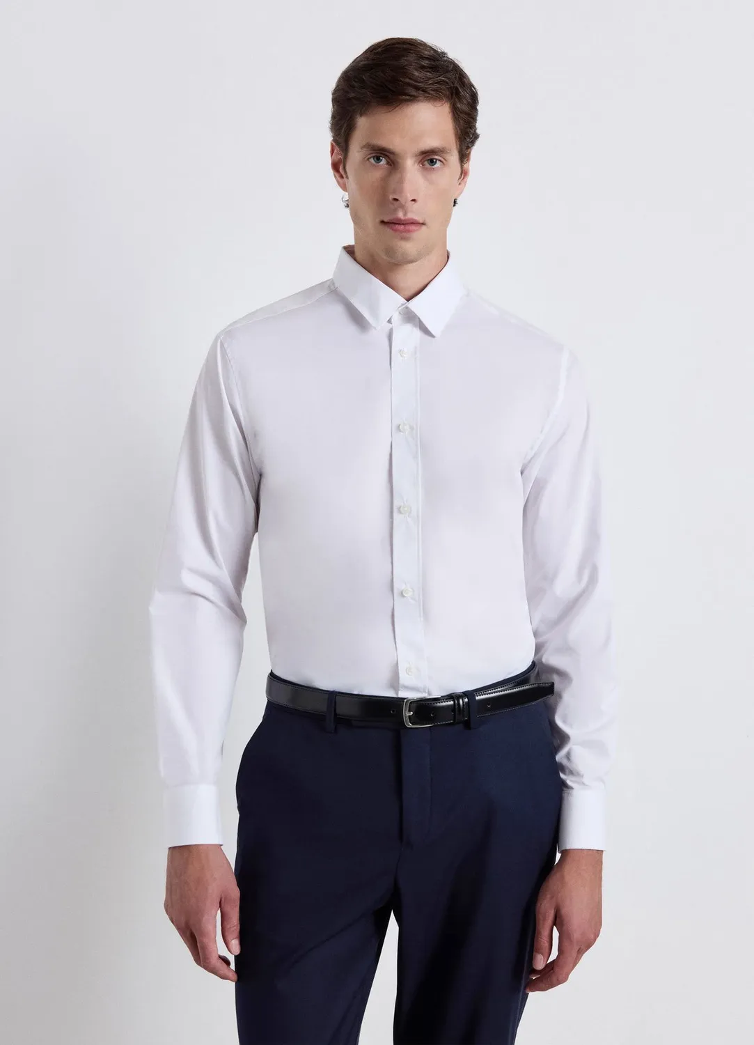 Calliope chemise slim fit homme manches longues business