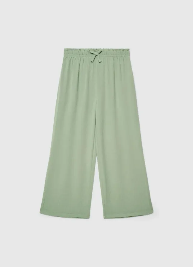 Calliope pantalon crop fille 8-9 ans taille haute