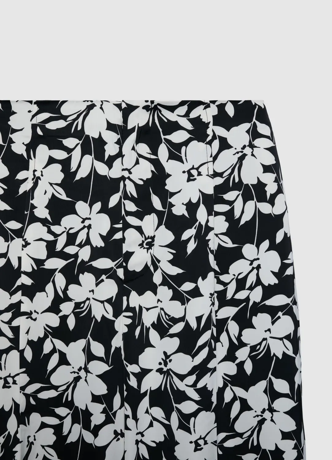 Calliope pantalon palazzo femme fleurs satiné