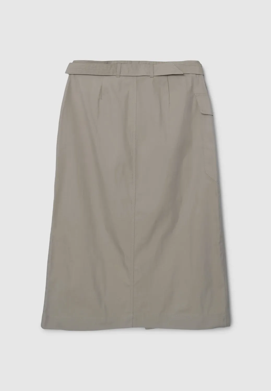 Calliope jupe panneau femme coton ceinture à nouer