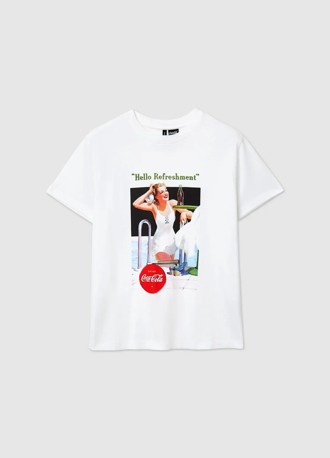 Calliope Coca-Cola t-shirt femme imprimé uni