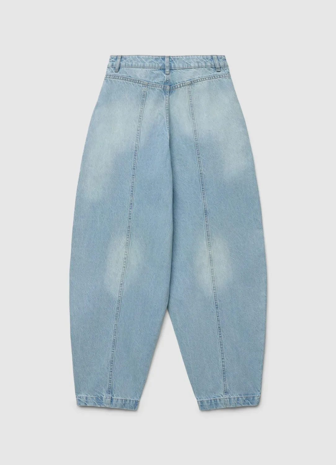Calliope jean balloon femme coutures panneaux