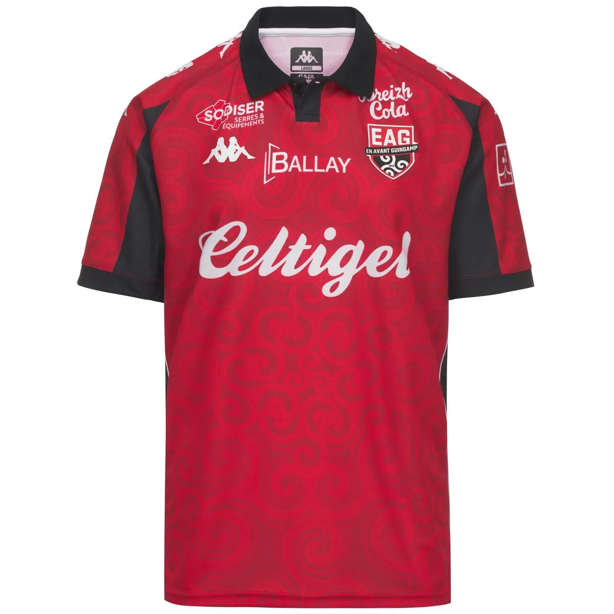 Robe di Kappa Meerolo maillot rouge homme S-4XL