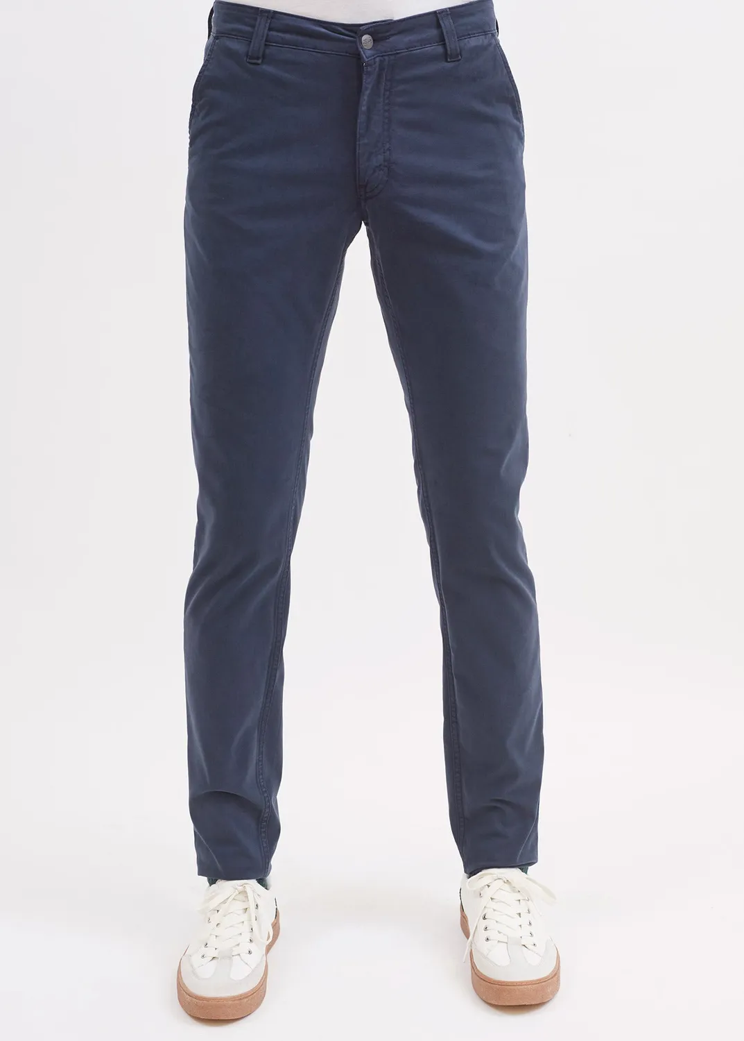 Saint James Voile Hiver pantalon chino Amiral coton stretch