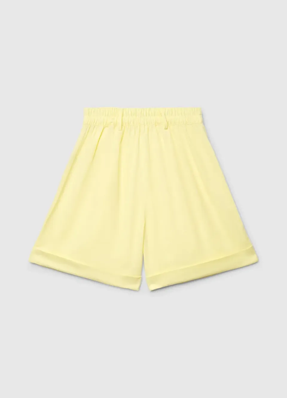Calliope bermuda lin short femme taille haute pinces