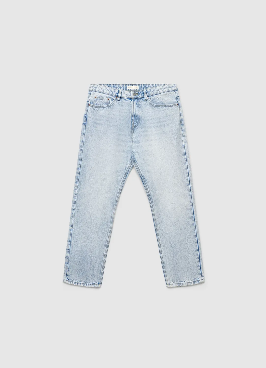 Calliope jean relaxed homme 5 poches uni