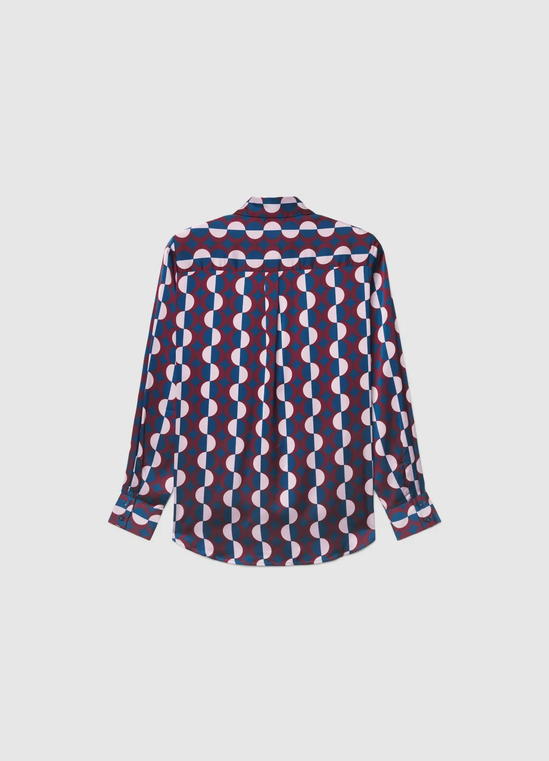 Calliope Géométrique chemise femme manches longues