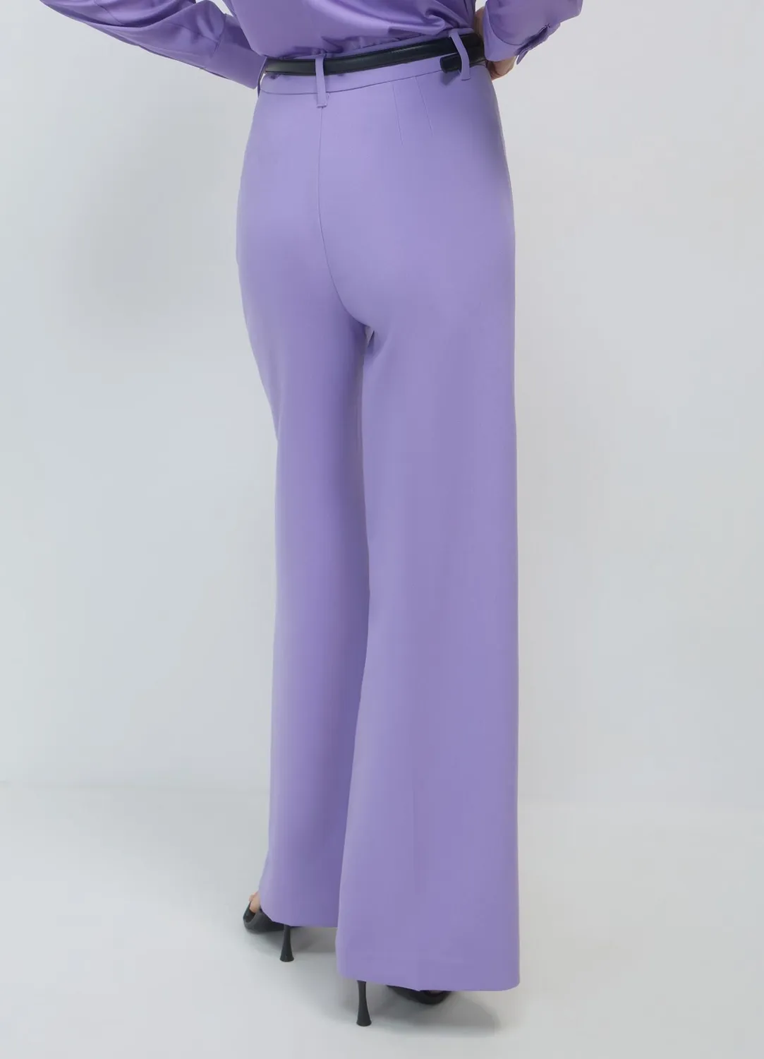 Calliope palazzo pantalon femme coupe large