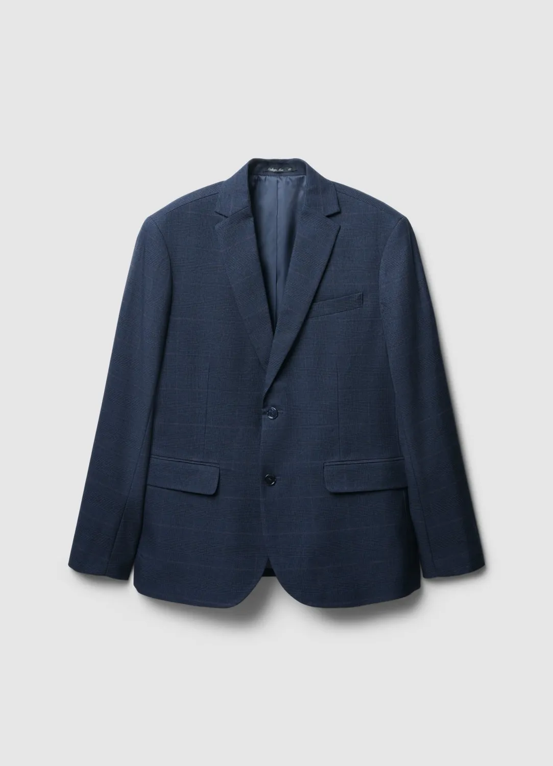 Calliope veste tailleur homme à carreaux 2 boutons