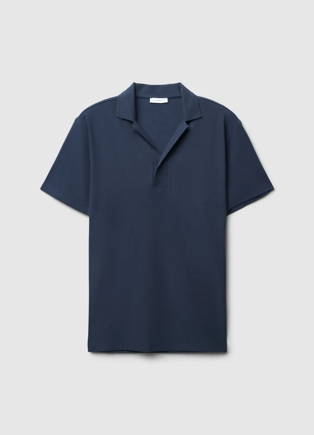 Calliope polo 1 bouton homme coton regular