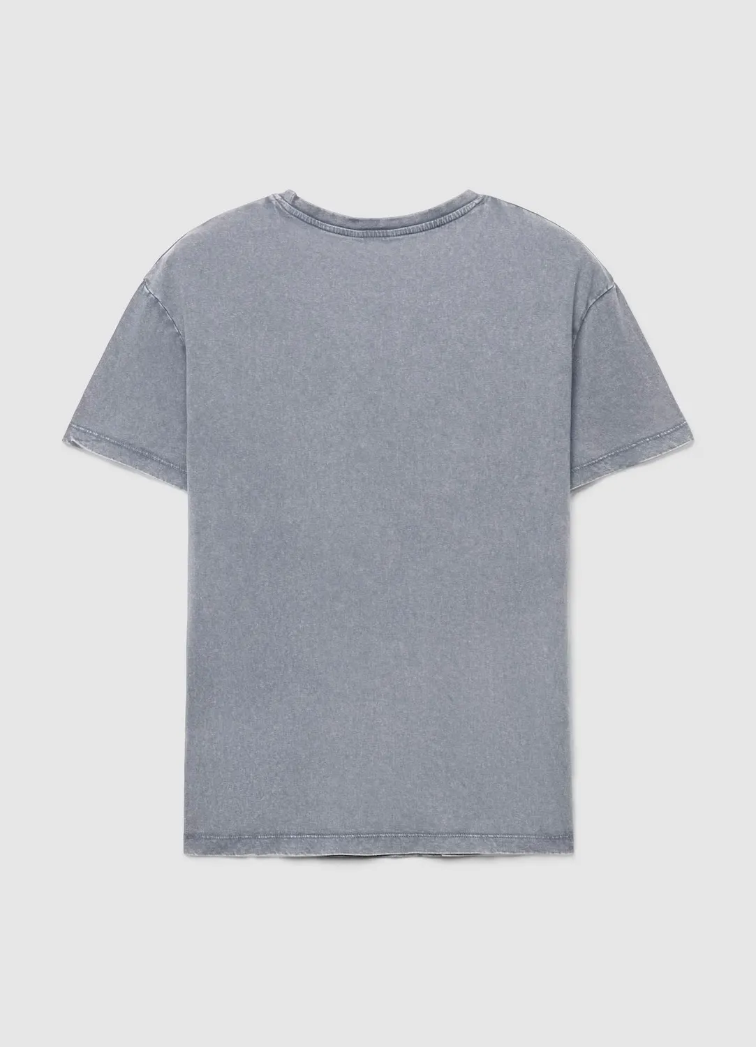 Calliope T-shirt effet délavé strass femme