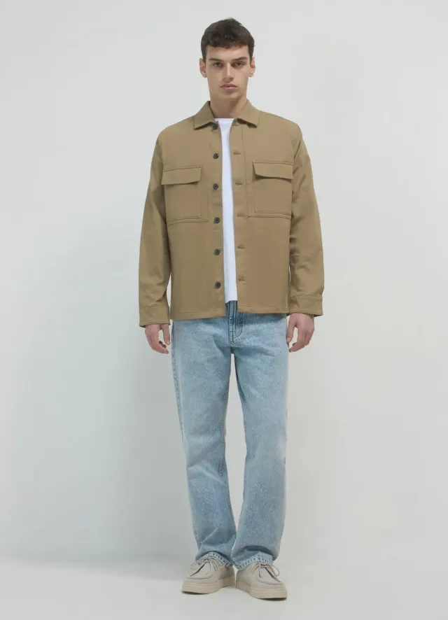 Calliope surchemise shacket homme coton