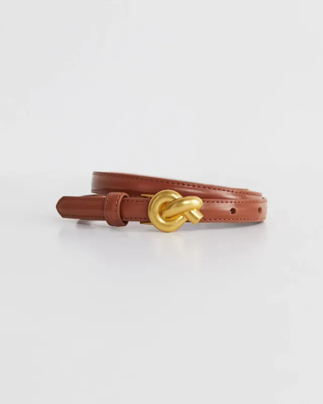 SportsCraft Libby ceinture cuir femme boucle nœud