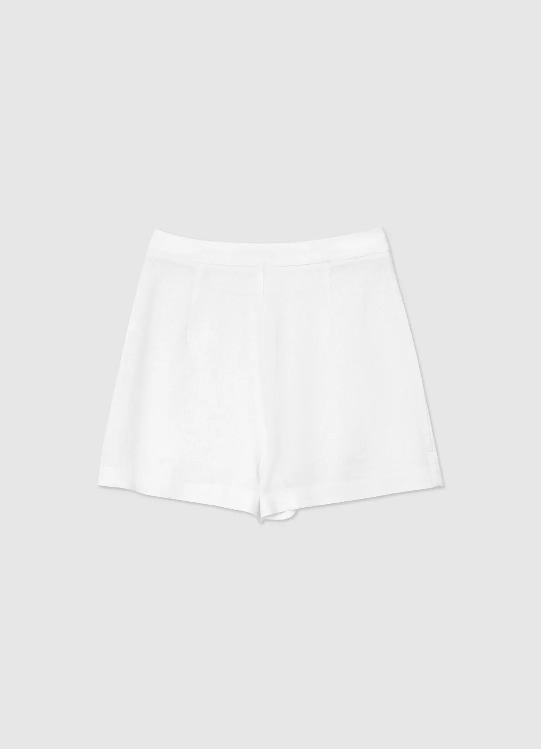 Calliope jupe-short femme unie fermeture latérale