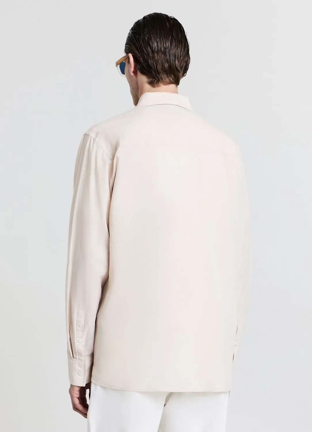 Calliope chemise à poches homme chemise coton manches longues