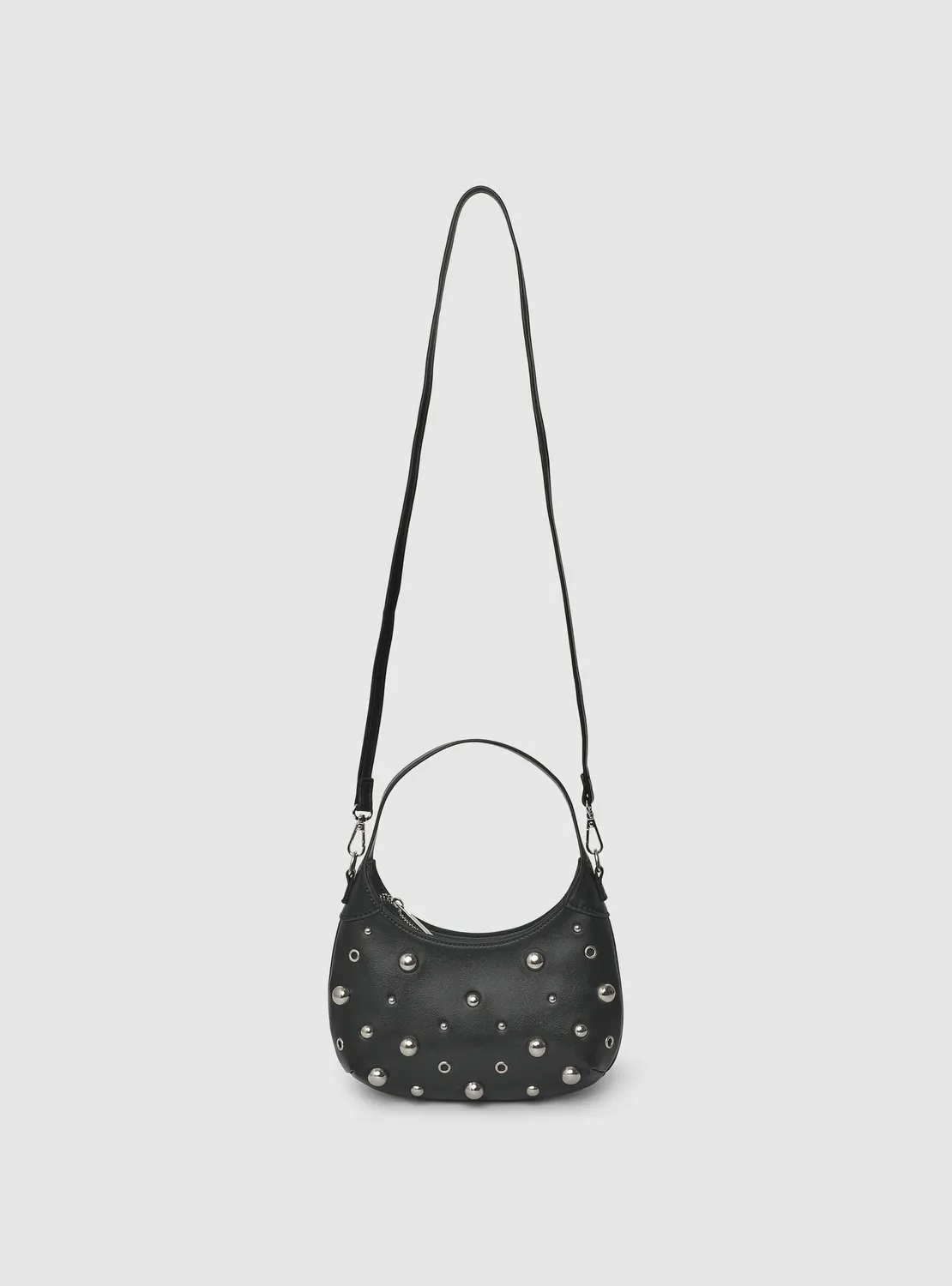 Calliope Sac clouté femme bandoulière 23 cm