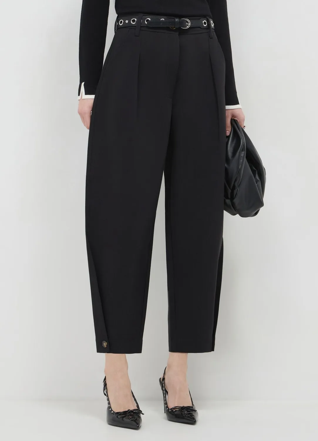 Calliope pantalon barrel fit femme poches