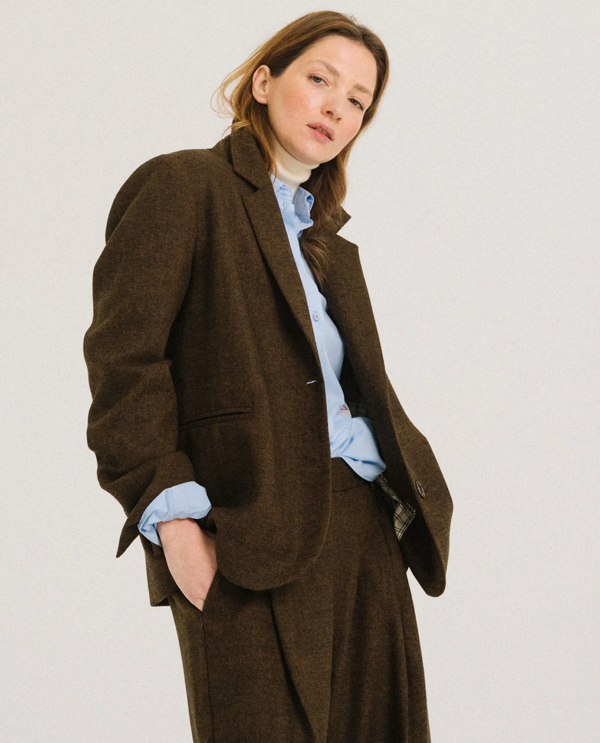 TINSELS FANZINE GROUND-NUTS veste flanelle de laine