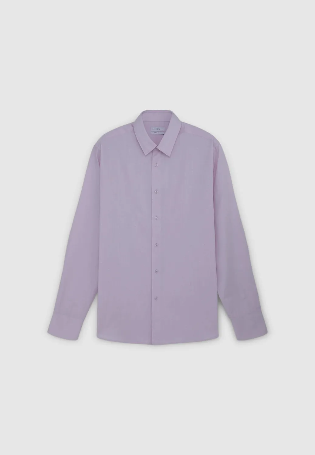 Calliope chemise homme tissu travaillé manches longues