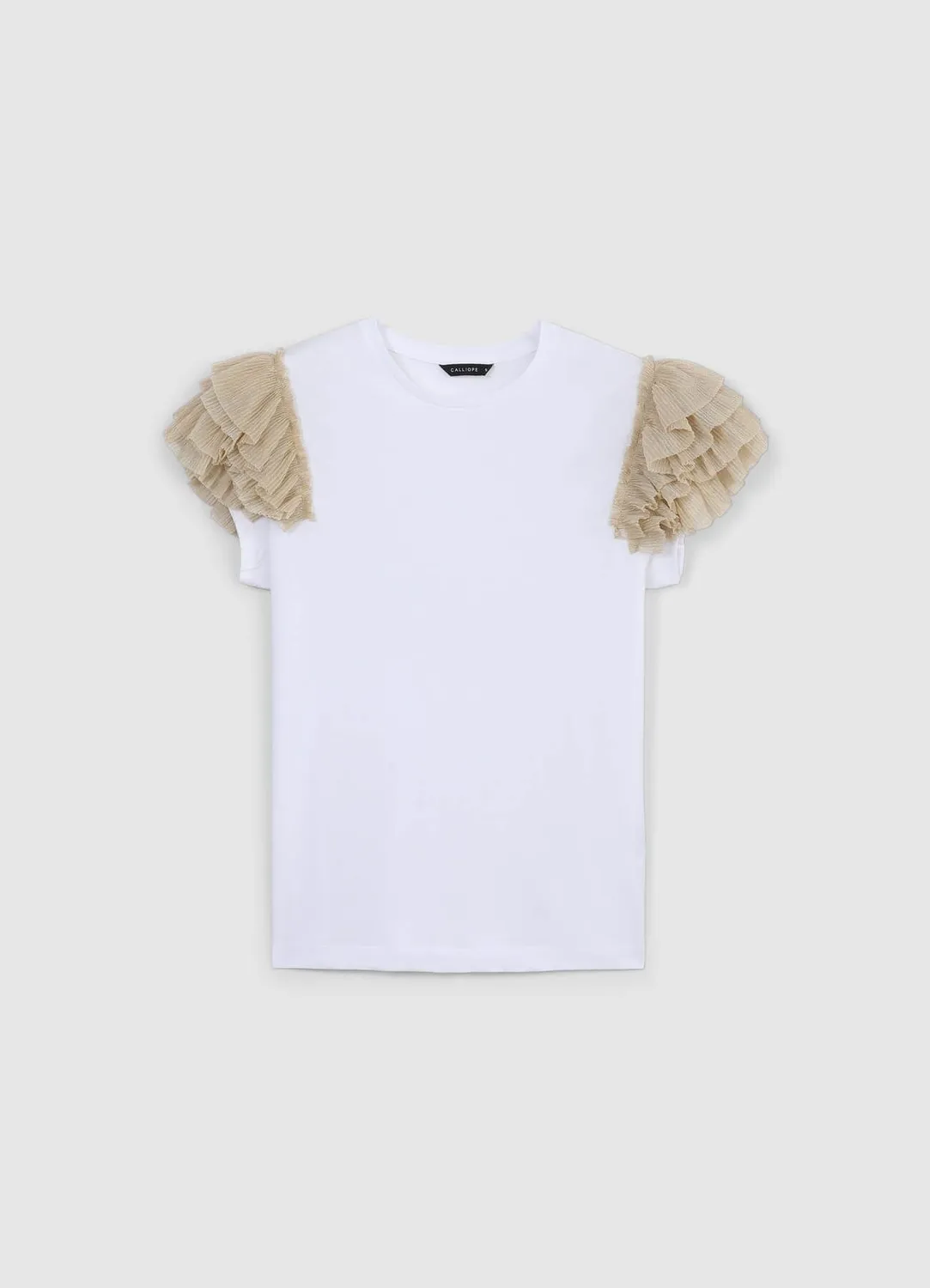 Calliope T-shirt coton femme tulle taille L