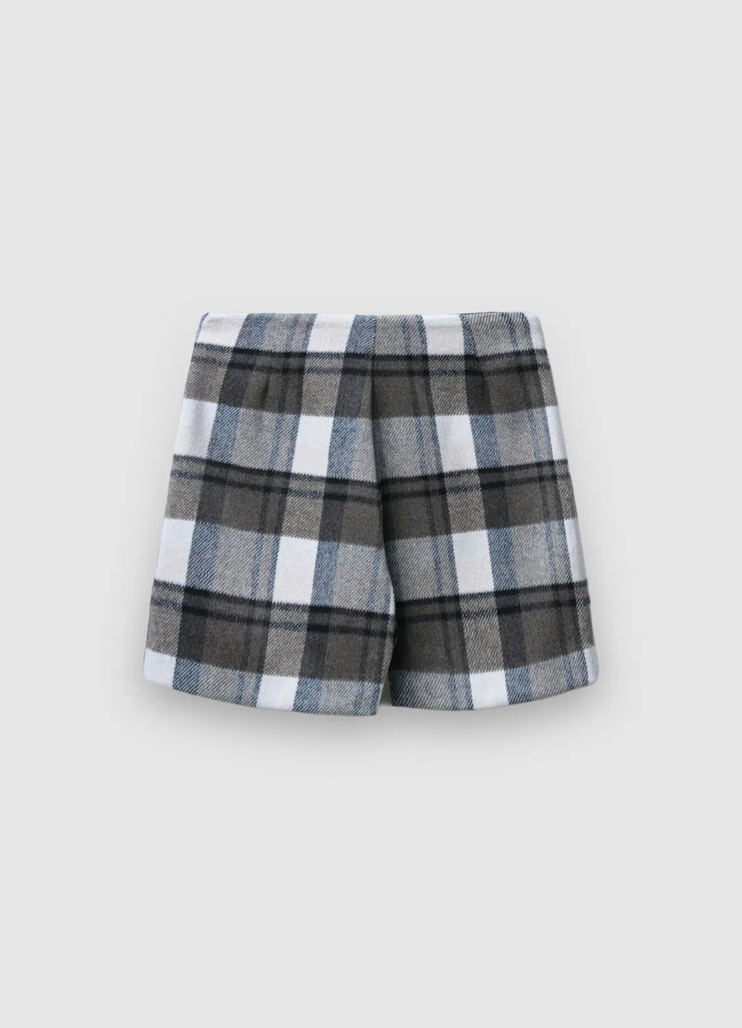 Calliope Skort à Carreaux jupe-short portefeuille