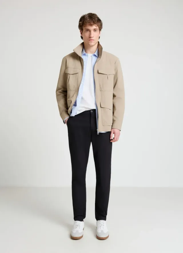 Calliope pantalon chino homme taille élastiquée coupe droite