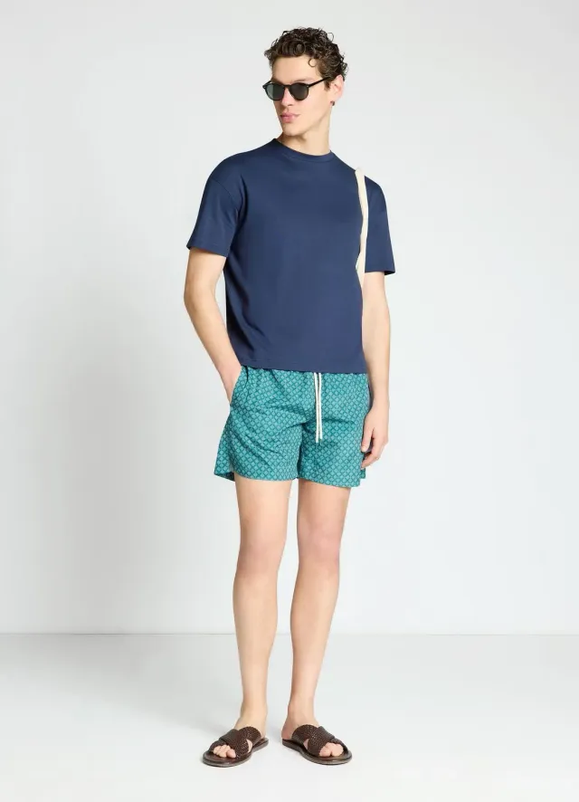 Calliope bermuda bain homme géométrique
