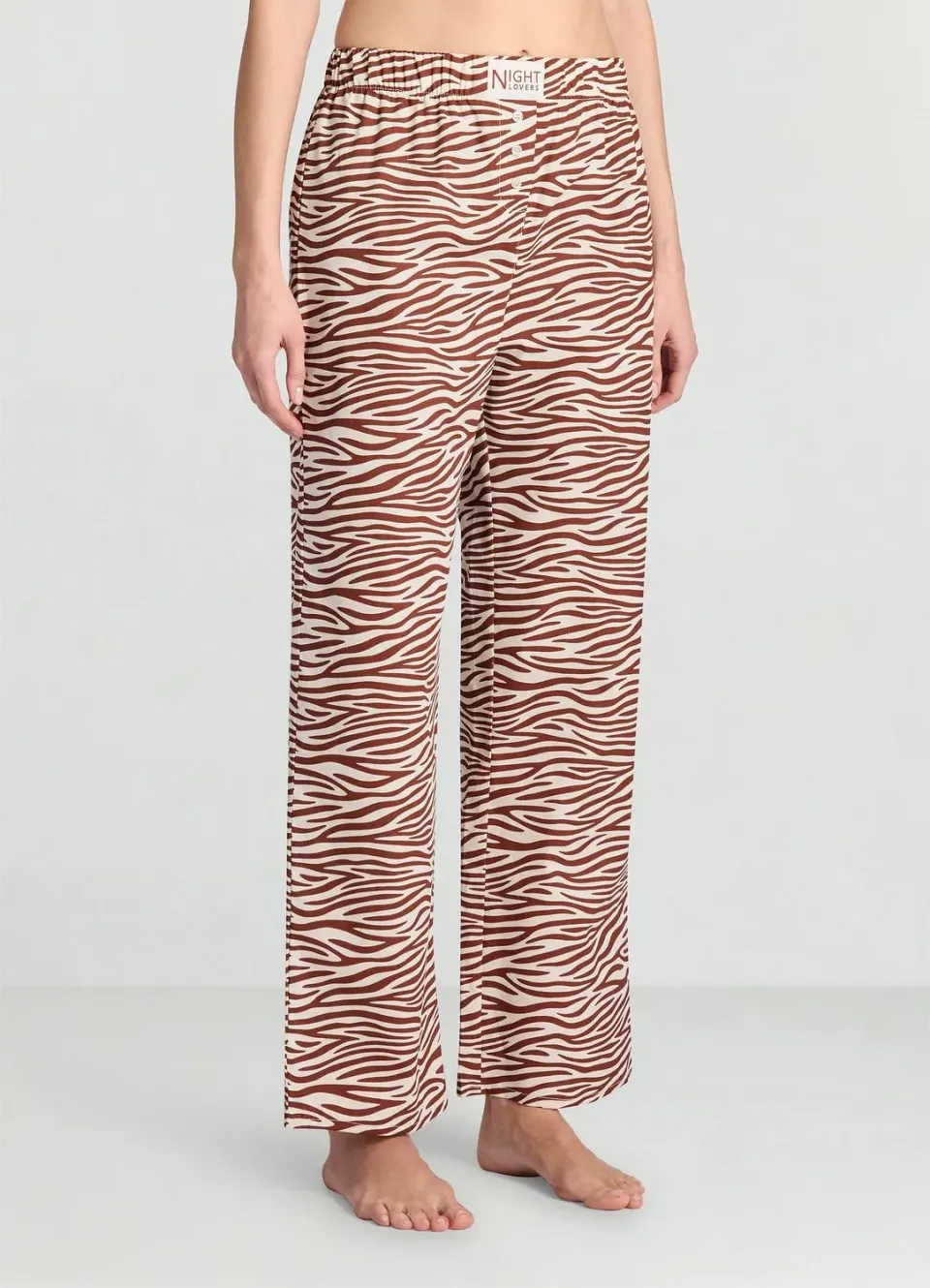 Calliope pantalon pyjama femme animalier cheville