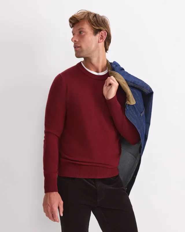 Sportscraft Merino Crew Neck pull laine mérinos homme