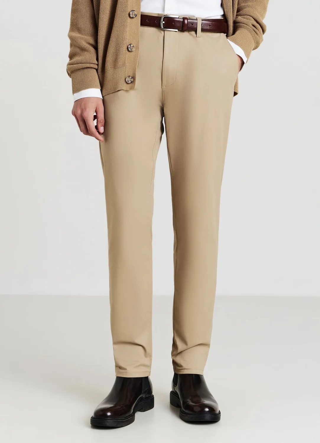 Calliope chino pantalon homme slim fit