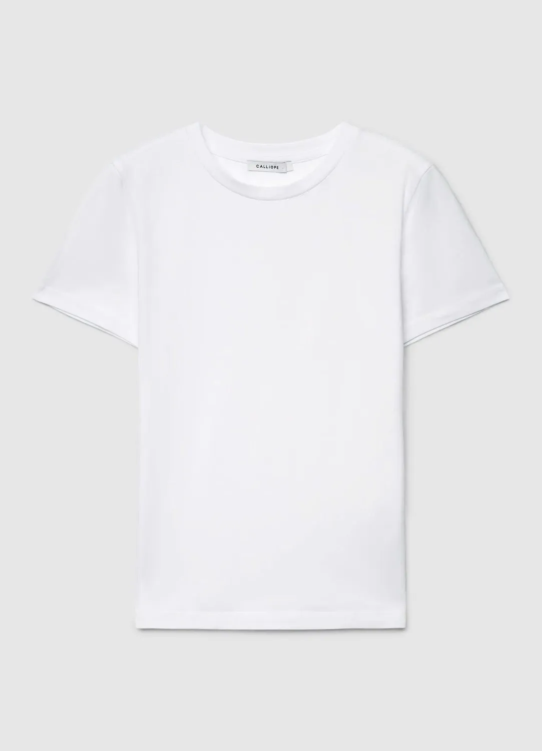Calliope T-shirt tinta unita tee-shirt femme uni col rond