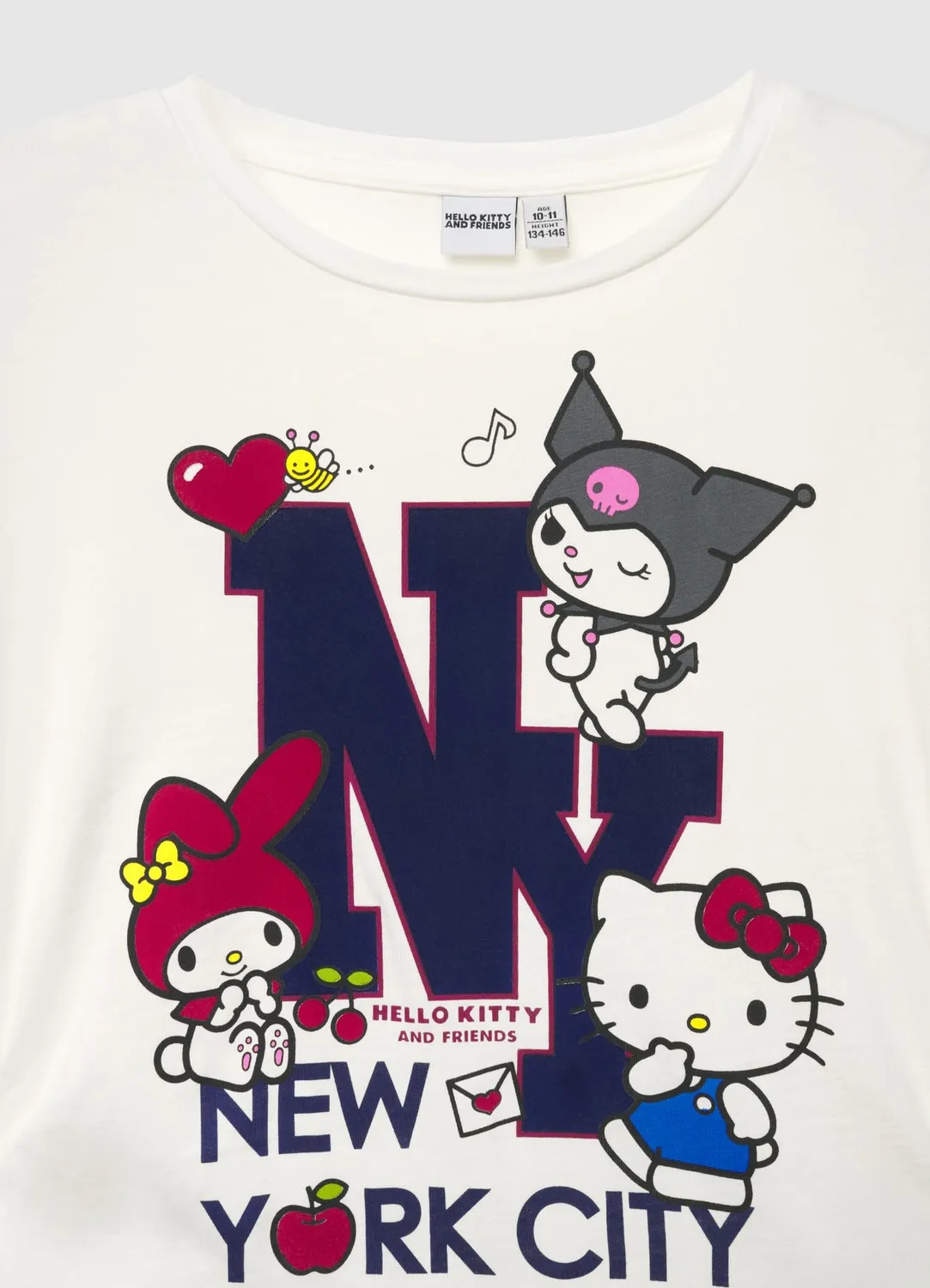 Calliope Hello Kitty t-shirt manches longues fille imprimé