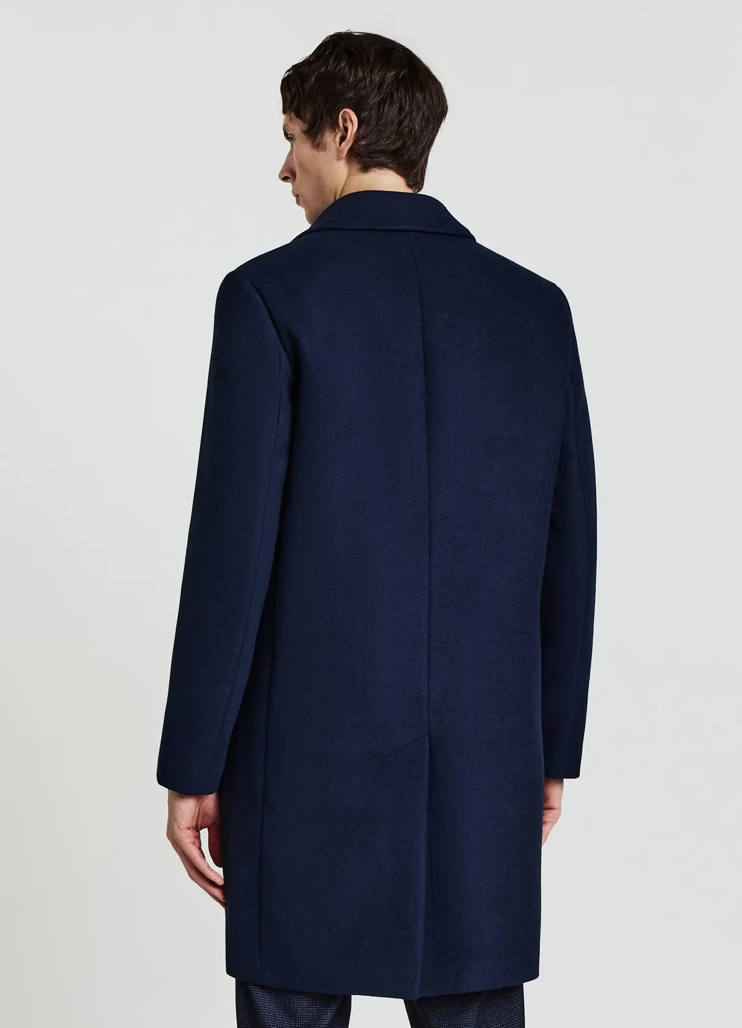 Calliope Atelier manteau homme monopetto revers élégant