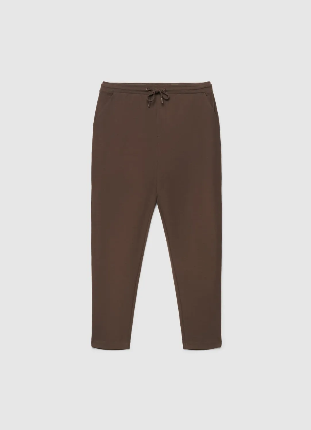 Calliope jogging homme piqué droit cordon uni