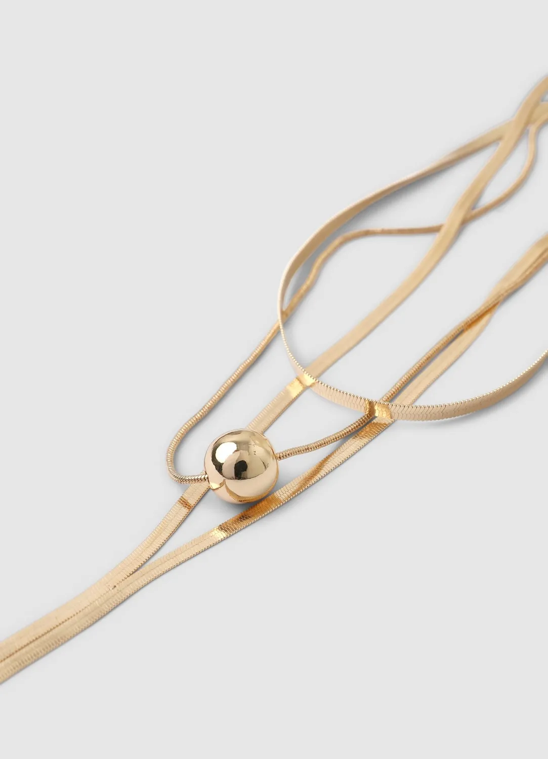 Calliope Collier sphère collier femme 3 rangs