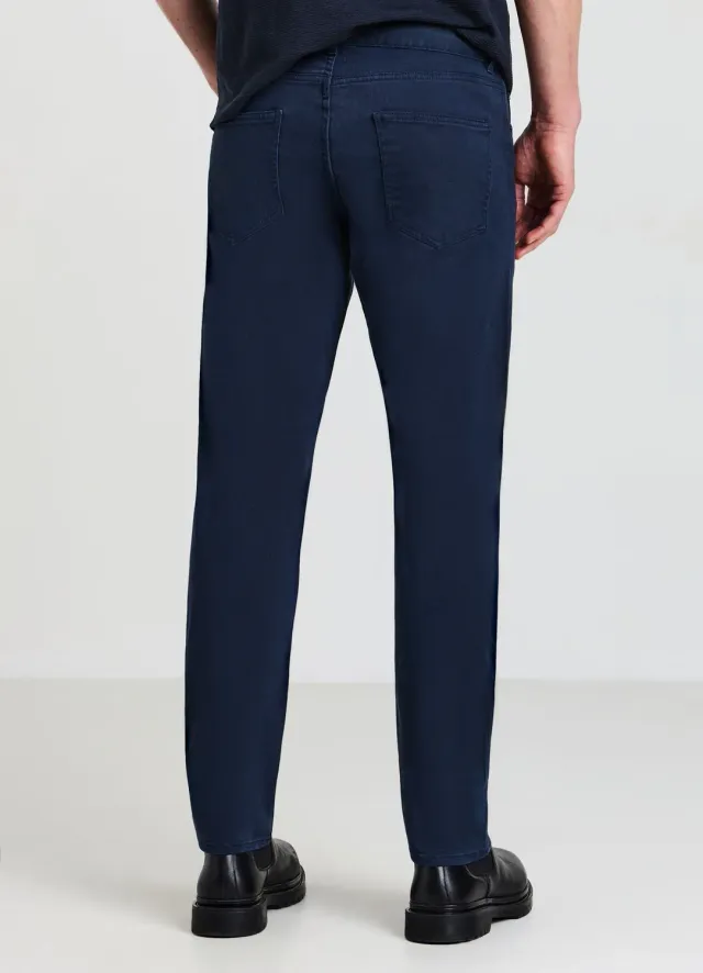 Calliope pantalon 5 poches pantalon homme taille 48 uni