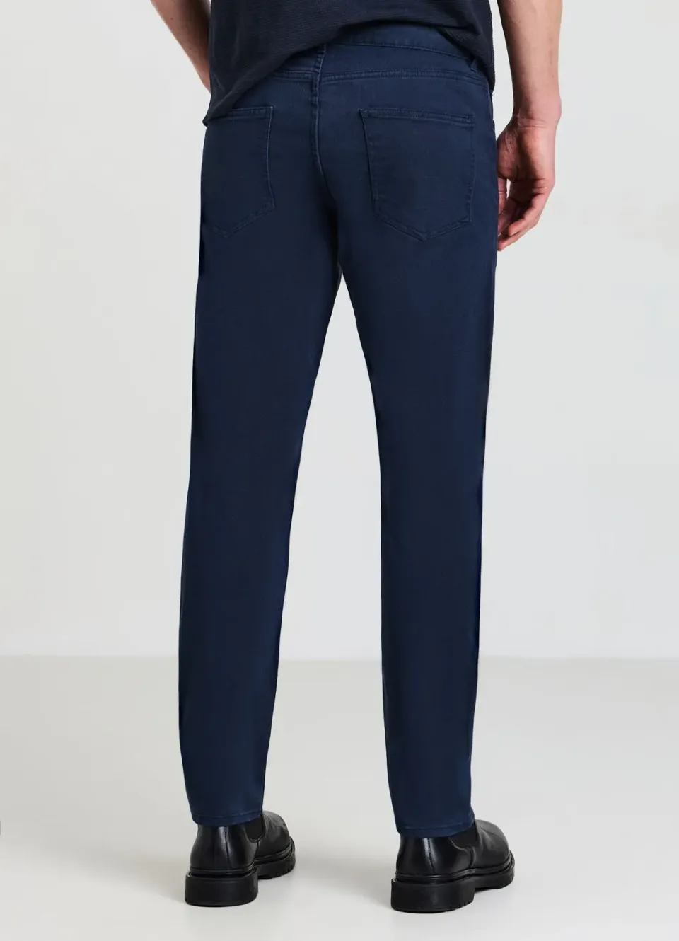 Calliope pantalon 5 poches pantalon homme taille 48 uni