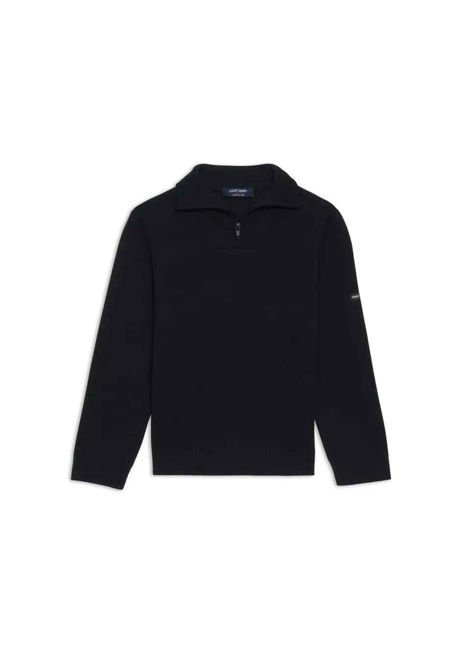Saint James Marsouin pull enfant navy col camionneur