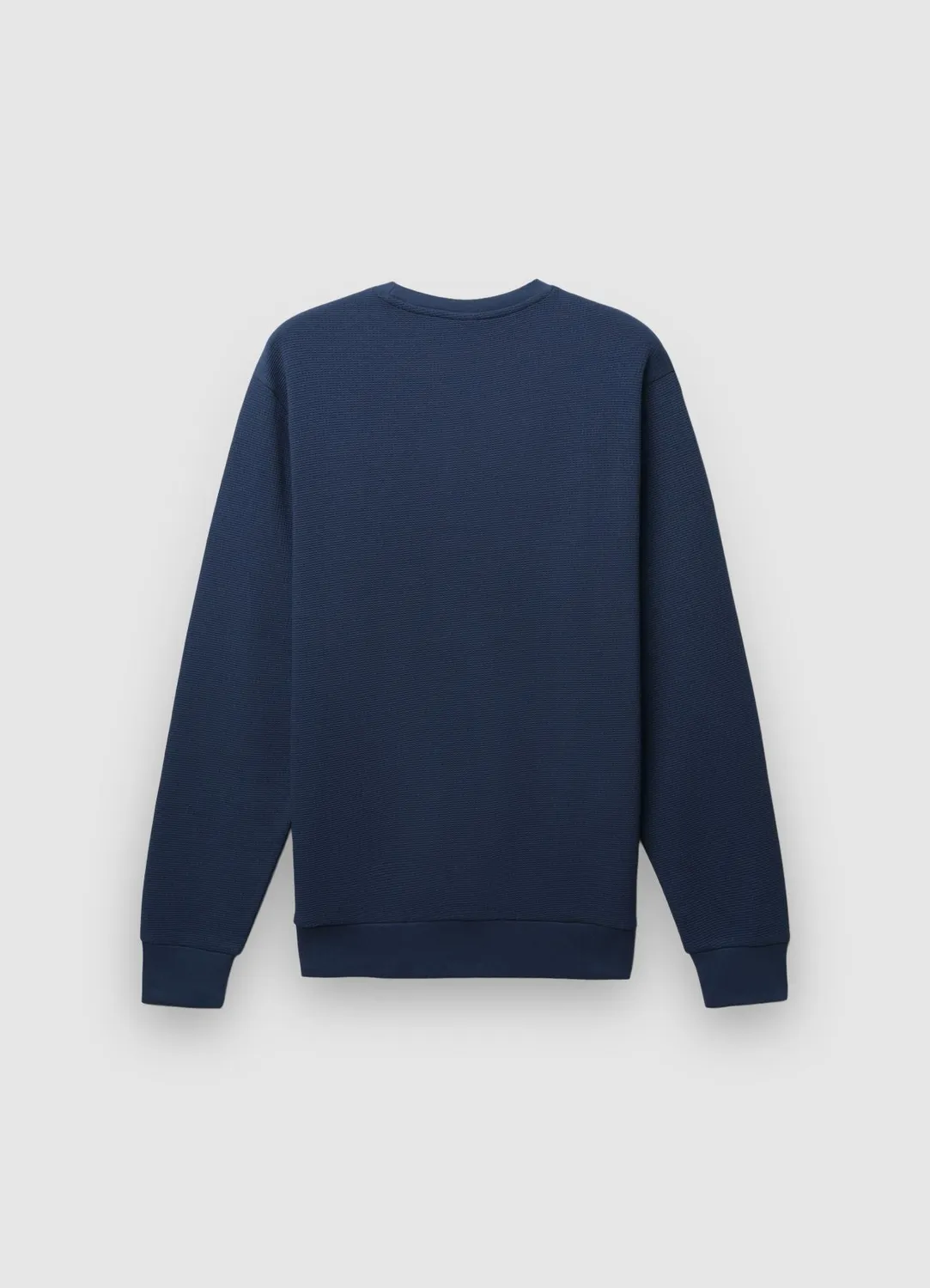 Calliope sweat col rond homme texturé