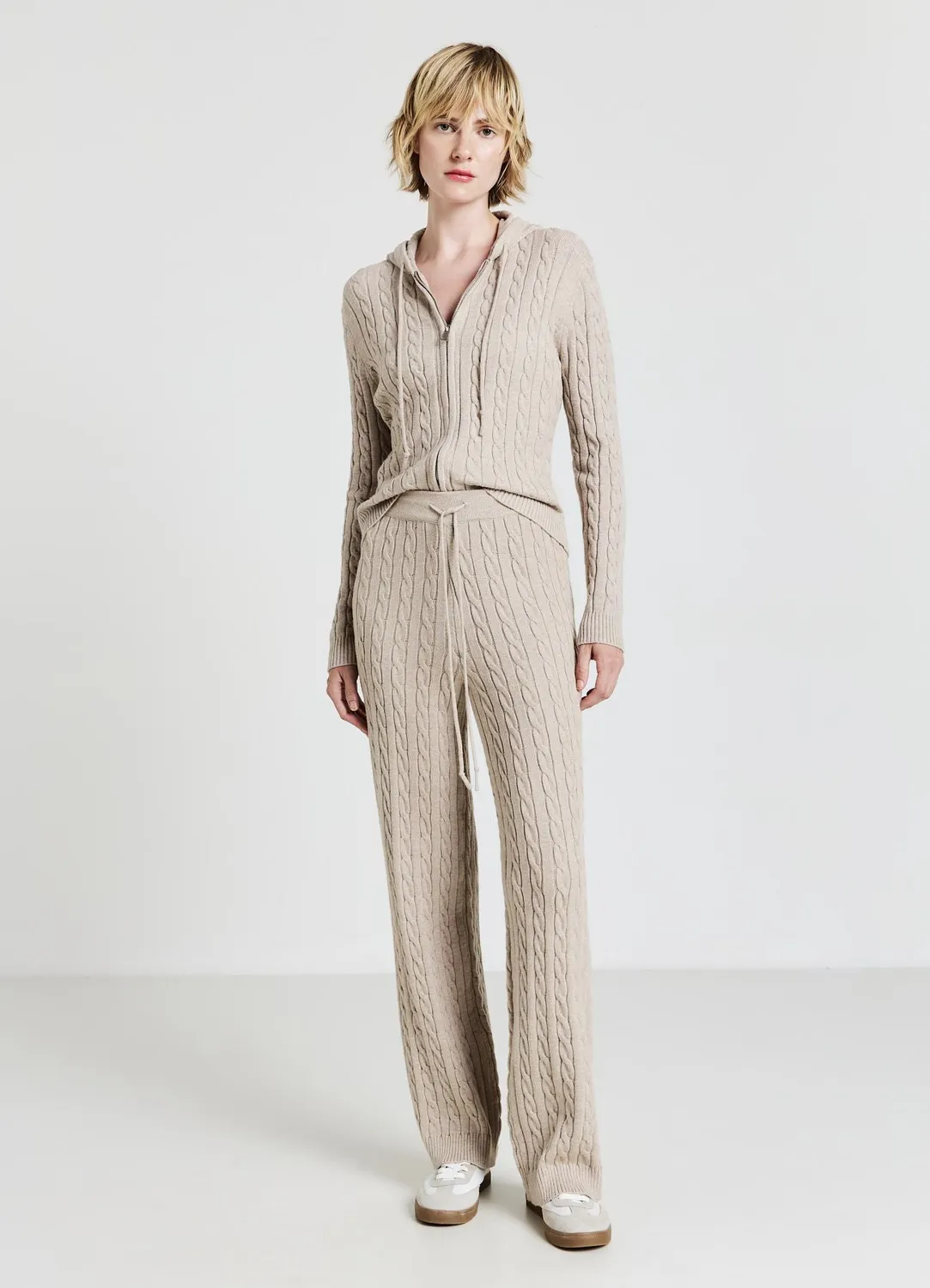 Calliope pantalon palazzo femme tressé fluide