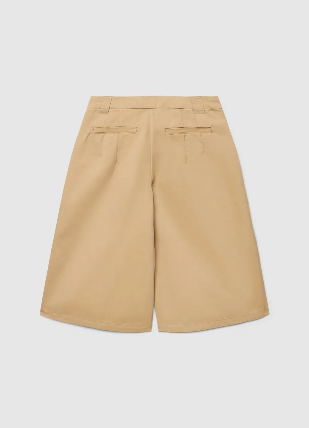 Calliope Bermuda femme large uni poches été