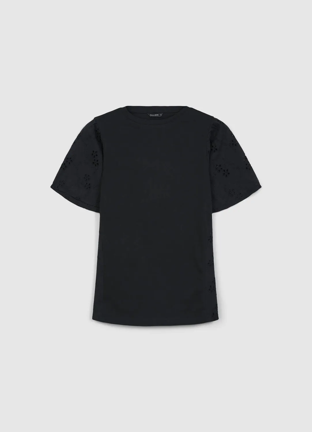 Calliope t-shirt femme coton broderie anglaise