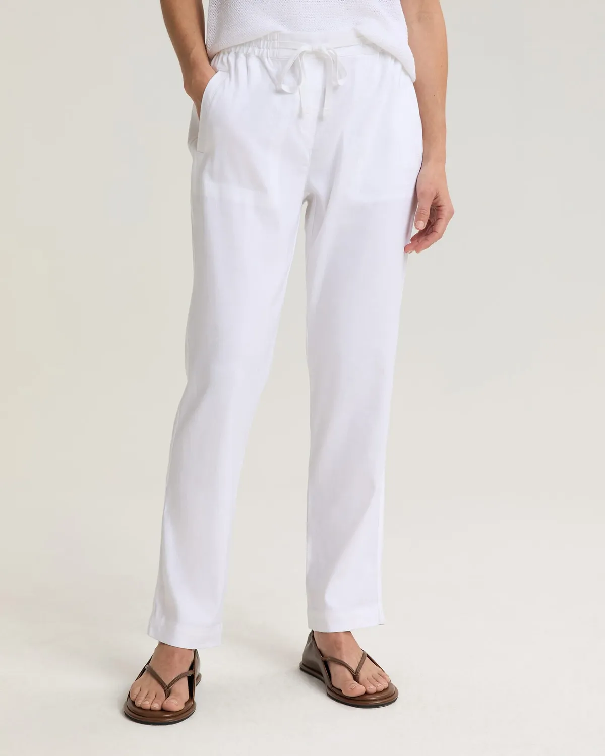 Sportscraft Rosa Linen pantalon taille 8 lin stretch