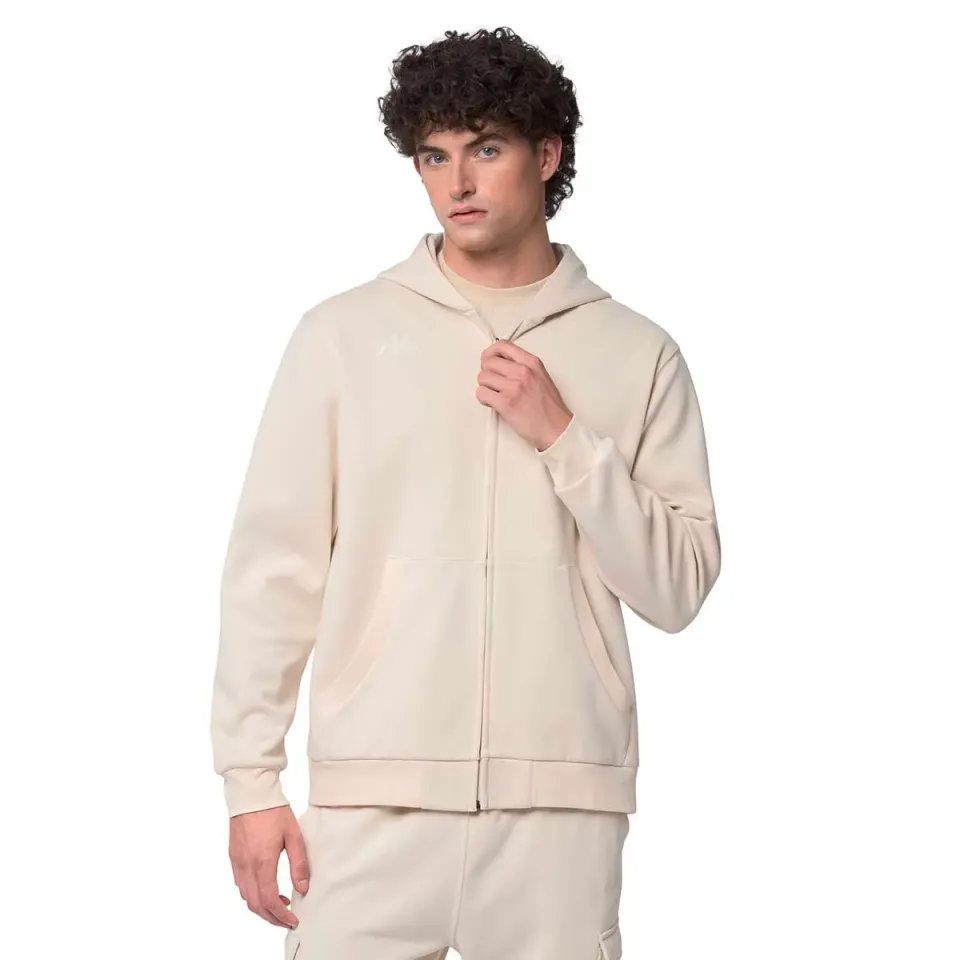 Robe di Kappa Ivory veste à capuche beige interlock
