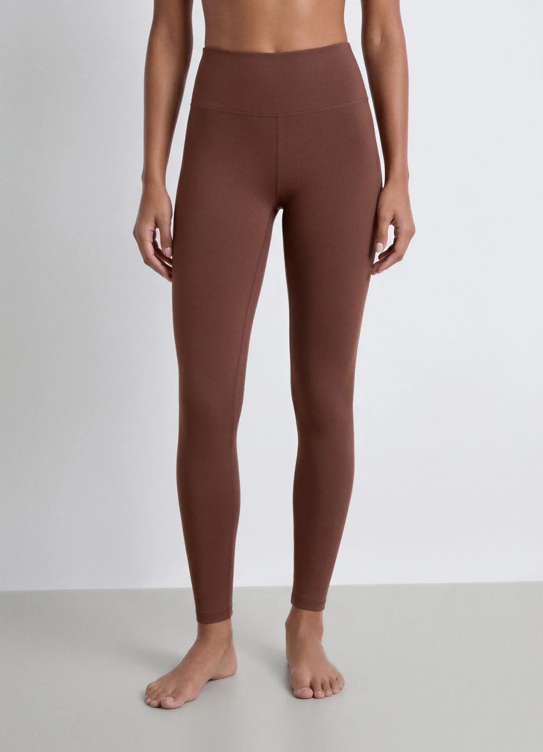 Calliope legging taille haute uni femme long
