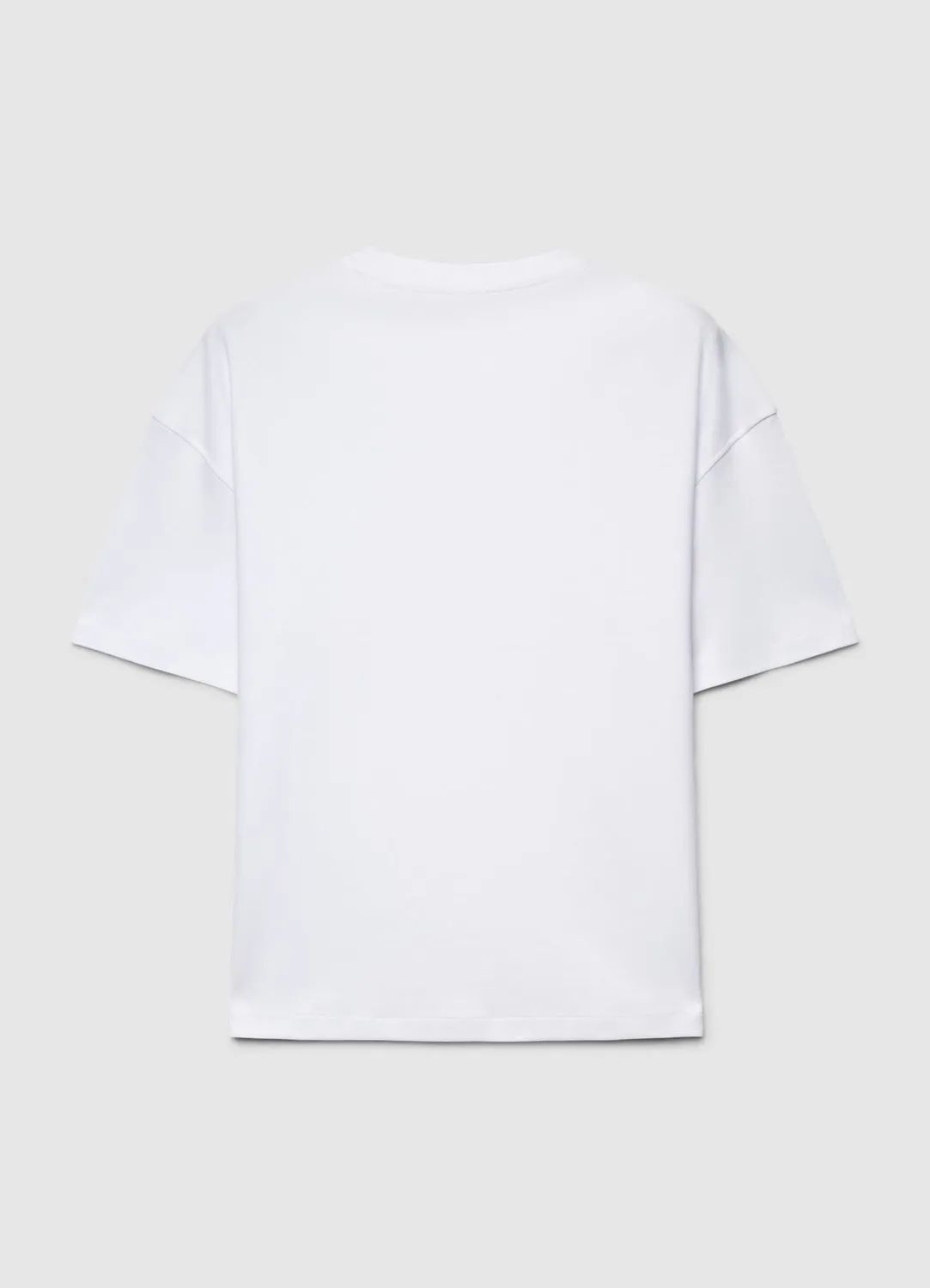 Calliope t-shirt ample homme uni col rond manches courtes