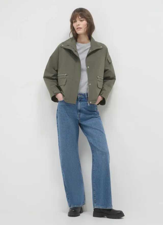 Calliope Veste saharienne femme poches zippées